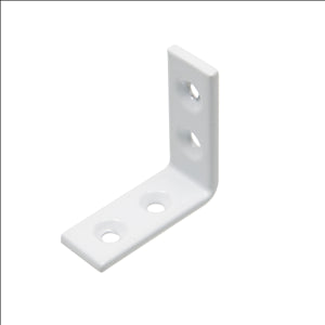 ANGLE BRACKET  - WHITE - 40 x 15mm