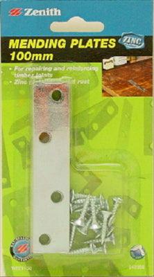 MENDING PLATE - ZP STEEL - 75mm - 4 PACK