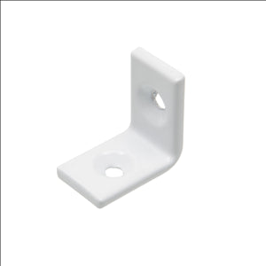ANGLE BRACKET  - WHITE - 25 x 15mm
