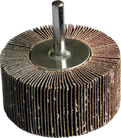 ABRASIVE FLAP SANDER - CYLINDRICAL - 60m x 30mm - 6mm SHANK - 120G