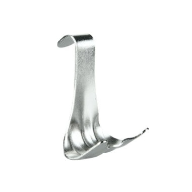 PICTURE RAIL HOOKS - NICKLE PLATED - 4 PACK