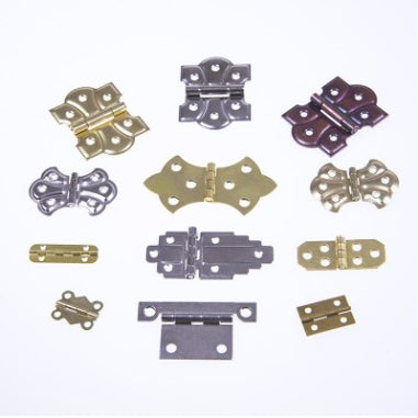 HINGE - BUTTERFLY  - 64x44mm -FLORENTINE BRONZE - 2 PACK