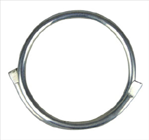 CURTAIN RINGS - SPLIT - 32mm - 10 PACK