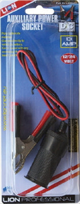 SOCKET - AUXILIARY POWER SOCKET - CIGARETTE W/CLAMPS