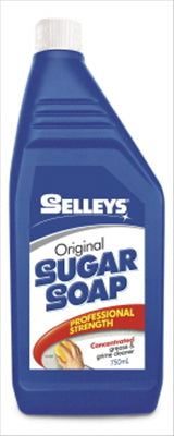 SUGAR SOAP  - LIQUID - CLEANER/DISINFECTANT - 750ml - SELLEYS