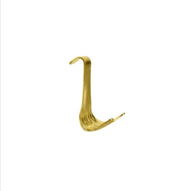 PICTURE RAIL HOOKS - BRASS