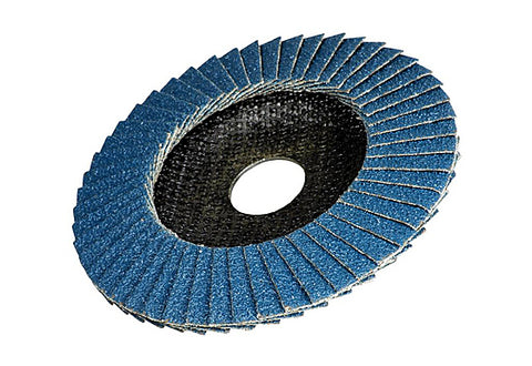 WHEEL - ABRASIVE FLAP WHEEL - 115 x 22mm BORE x 120G