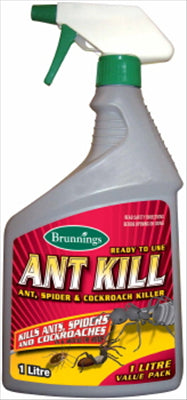 ANT KILL - TRIGGER PACK - 1 LITRE - BRUNNINGS