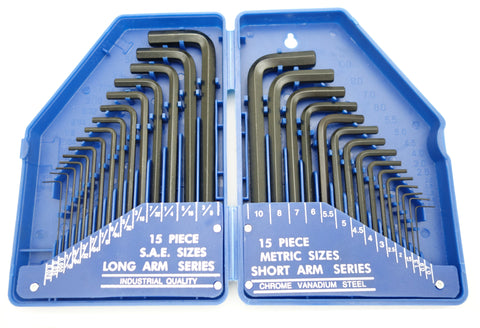 HEX KEY SET  - 30  PIECE