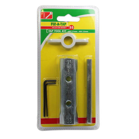 TAP TOOL KIT - 'B' - HEX 21mm & HEX 22mm
