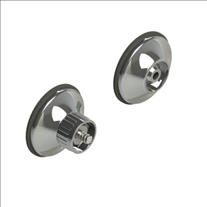 PILLAR ENDS - 16/19mm - ADJUSTABLE - CP - 2 PACK