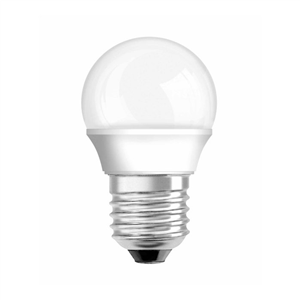 LED ROUND GLOBE -  ES -  5.5W -  470 LUMENS - C/WHITE PEARL