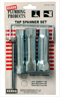 TAP SPANNER SET - 3 PIECE