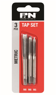 TAP SET - METRIC - 3 PIECE - P&N