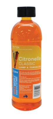 CITRONELLA OIL  - 1 LITRE - WAXWORKS