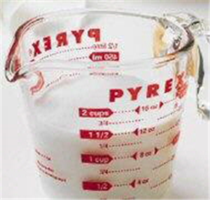 JUG MEASURING - PYREX  GLASS -  1Litre