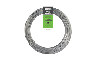 TIE WIRE - GALVANISED - 1.25mm x 100 Metres - WITH DISPENSER PACK