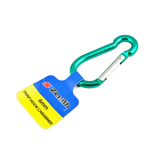 CARABINER - SNAP HOOK  - 60x6mm -  ALUMINIUM