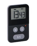 TIMER - DIGITAL SCREEN - BLACK -  WITH LIGHT - AVANTI