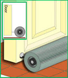 DOOR ROLLING SEAL - DRAUGHT STOPPER  - 915mm GREY