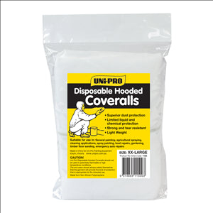 COVERALLS -  DISPOSABLE - MEDIUM - UNIPRO