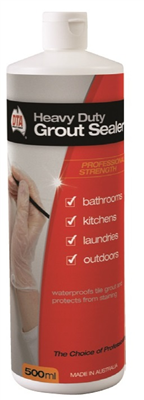 GROUT SEALER -  500g - HEAVY DUTY - DTA