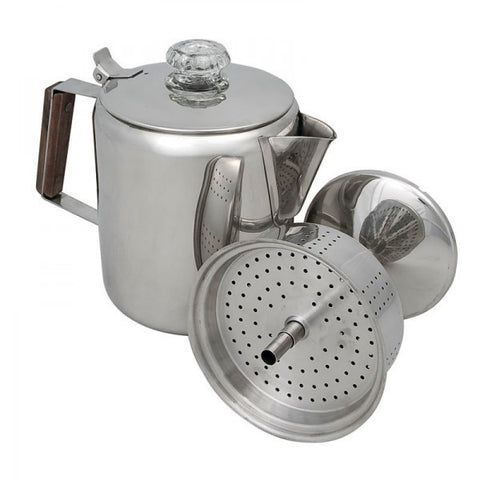 COFFEE PERCOLATOR - 5 CUP - STAINLESS STEEL