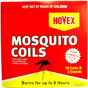 MOSQUITO COILS - 10 PACK - HOVEX