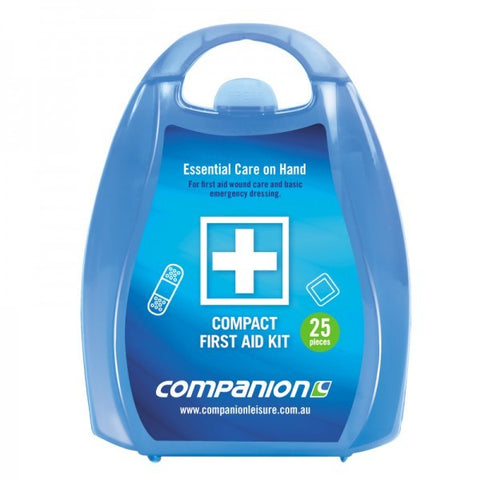 FIRST AID KIT - COMPACT - 25 PIECE - COMPANION