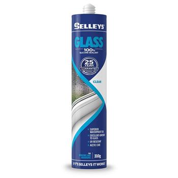 GLASS CLEAR SILICONE - 310g - SELLEYS