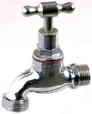 LAUNDRY / GARDEN TAP - CHROME