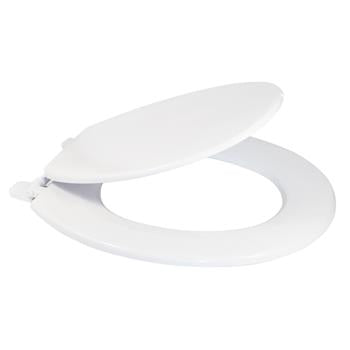 TOILET SEAT - ECONIX - WHITE - FIX-A-LOO