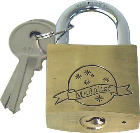 PADLOCK - 30MM - BRASS