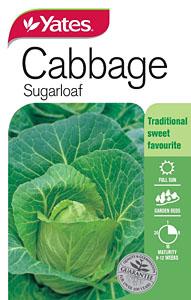 CABBAGE  SEEDS - SUGARLOAF - YATES