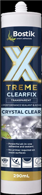 XTREME CLEARFIX - CLEAR - 290ML - BOSTIX