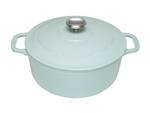 28CM/6.1L ROUND OVEN - DUCK EGG BLUE -   CHASSEUR