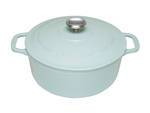 28CM/6.1L ROUND OVEN - DUCK EGG BLUE -   CHASSEUR