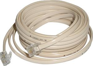 CORD EXTENSION TELEPHONE 10M