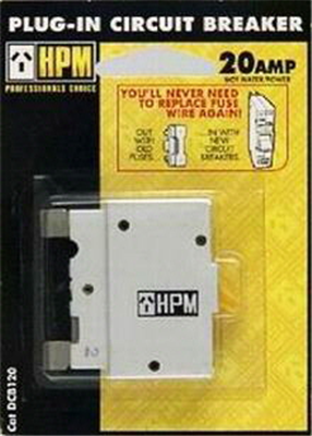 CIRCUIT BREAKER - 20amp - PLUG-IN