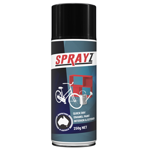 BLACK  GLOSS - 250G - SPRAYZ
