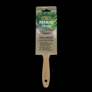 BRUSH - BAMBOO  - RENEW   - 75mm - ARYLIC & ENAMEL - UNIPRO