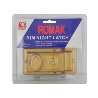 NIGHTLATCH - BRONZE - ROMAK