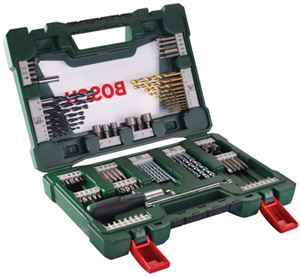 DRILL & SCREW DRIVER BIT SET - 91 PIECE - BOSCH