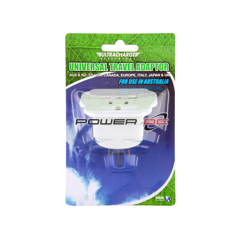 TRAVEL ADAPTOR  AUS/NZ -ULTRACHARGE