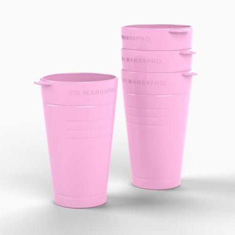 CUP - ROSE PINK - CLIPCROC - 4 PACK