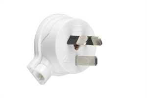 PLUG TOP - SIDE ENTRY 10AMP - WHITE