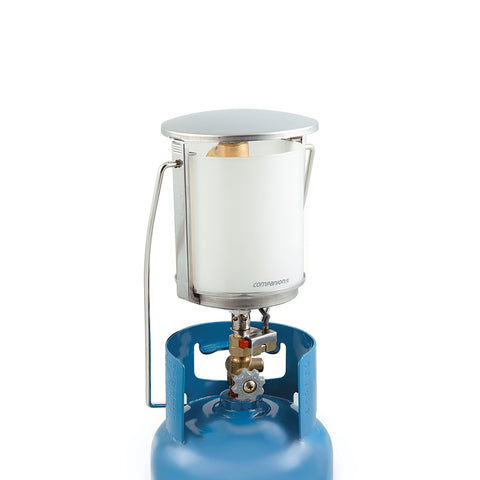 LANTERN - 200 WATT - STAINLESS STEEL - PIEZO IGNITION - COMPANION