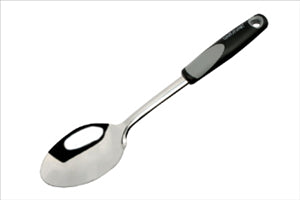 SPOON - SERVING SPOON - SOFT TOUCH HANDLE - STAINLESS STEEL