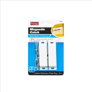 MAGNETIC CATCH - DOUBLE WHITE - 4 KG - 2 PACK