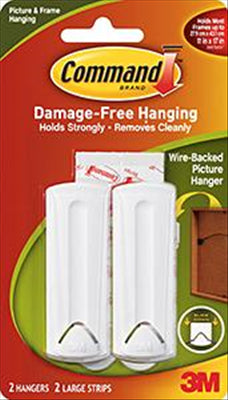 PICTURE HANGER - WIREBACK - COMMAND - 3M